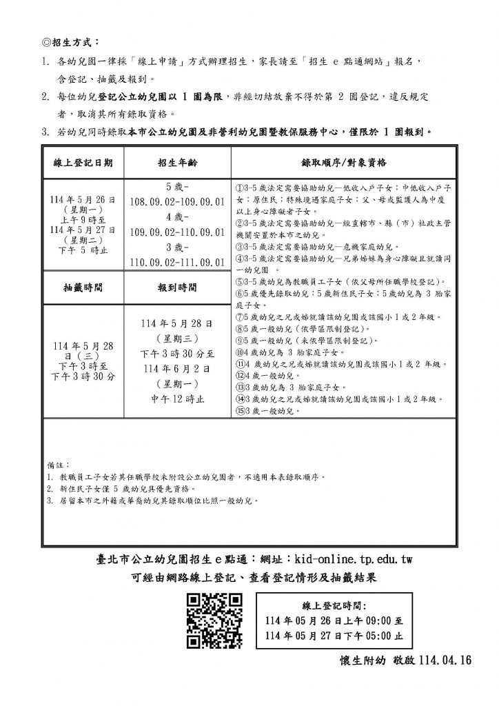 招生方式說明